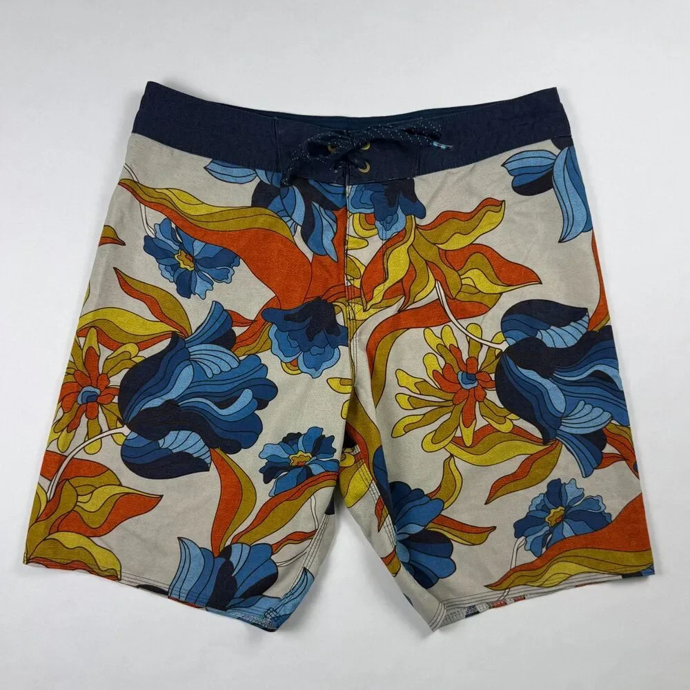 Billabong Sundays Airlite Board Shorts Men’s Size 29 Floral Pattern